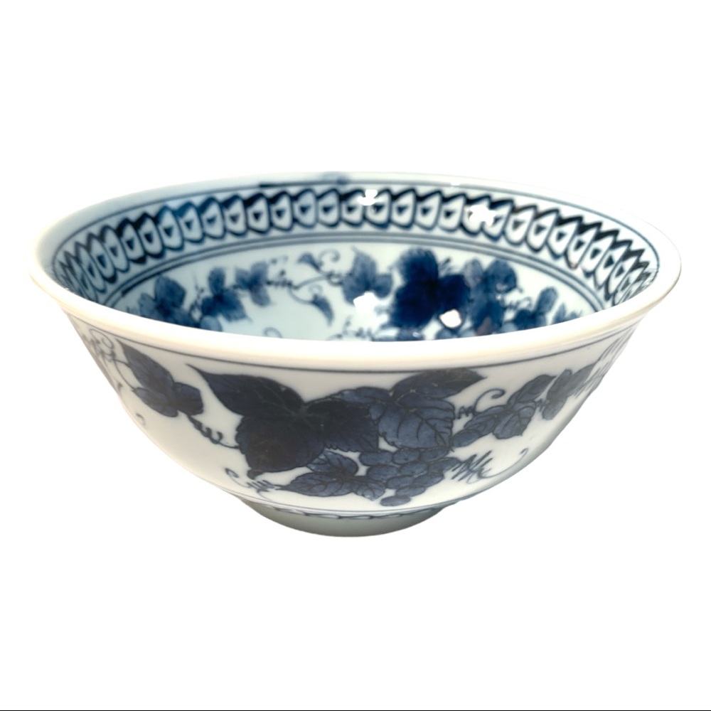 Vintage Chinese Porcelain Bowl Signed